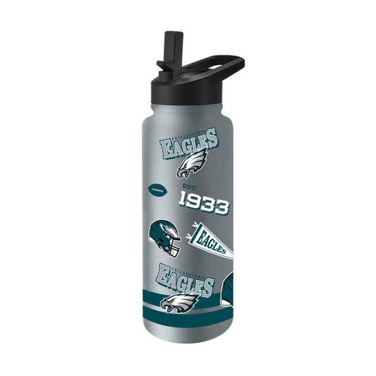 Philadelphia Eagles 34oz Stone TJ Maxx Native Quencher Bottle