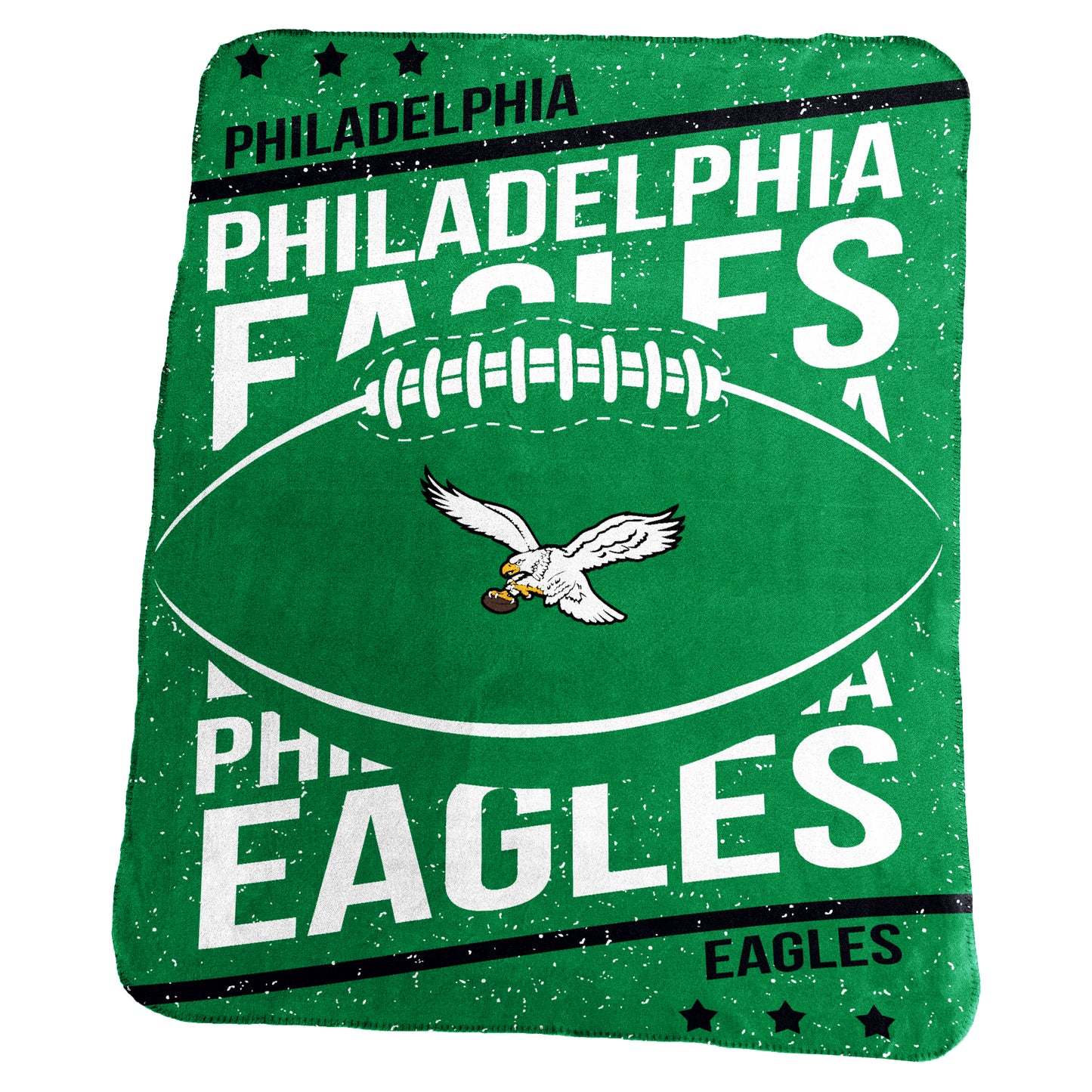 Philadelphia Eagles Vintage Classic Fleece Throw