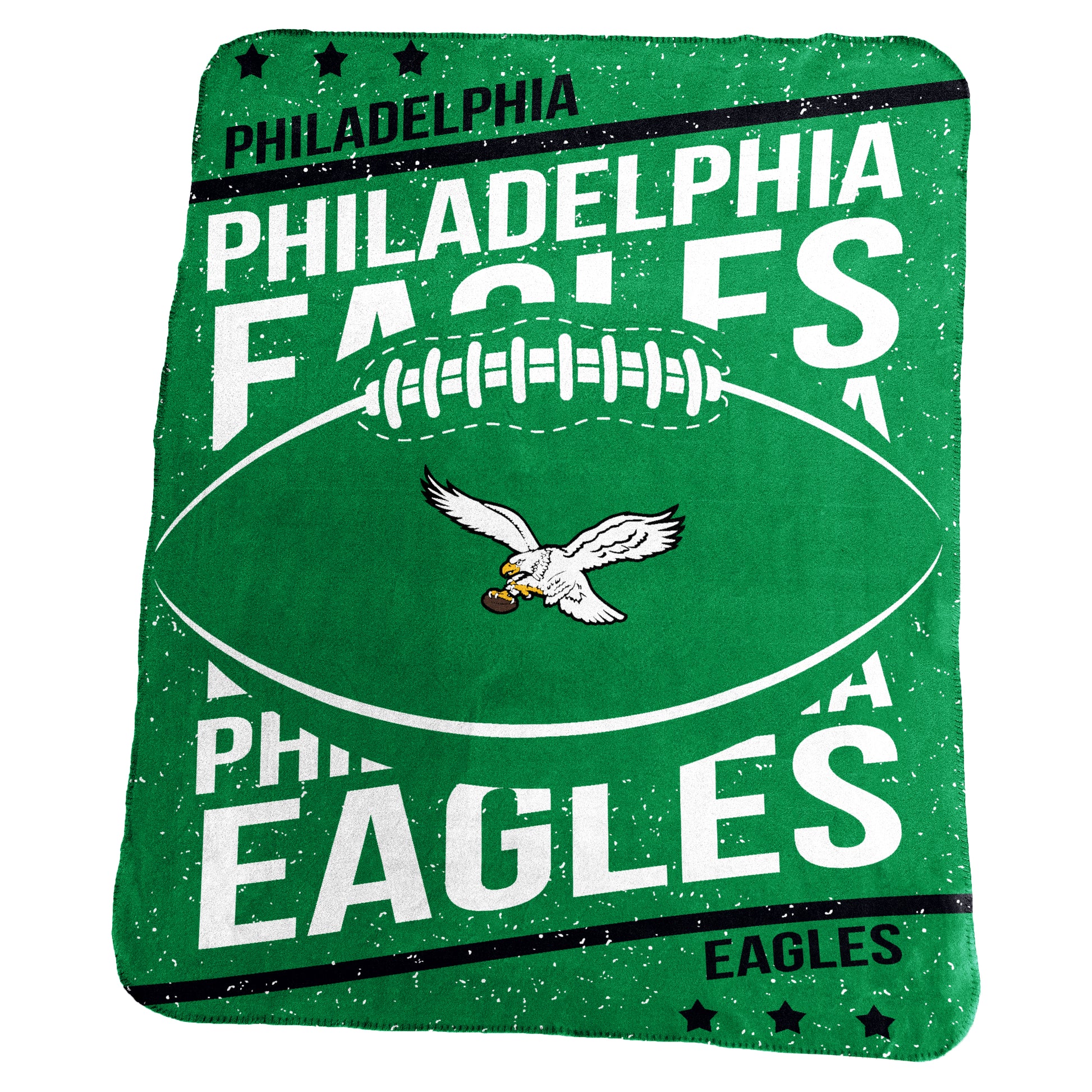 Philadelphia Eagles Vintage Classic Fleece Throw