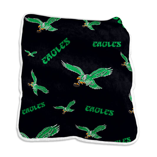 Philadelphia Eagles Vintage Raschel Overtime Throw