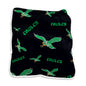 Philadelphia Eagles Vintage Raschel Overtime Throw