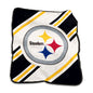 Pittsburgh Steelers Raschel Stripe Throw