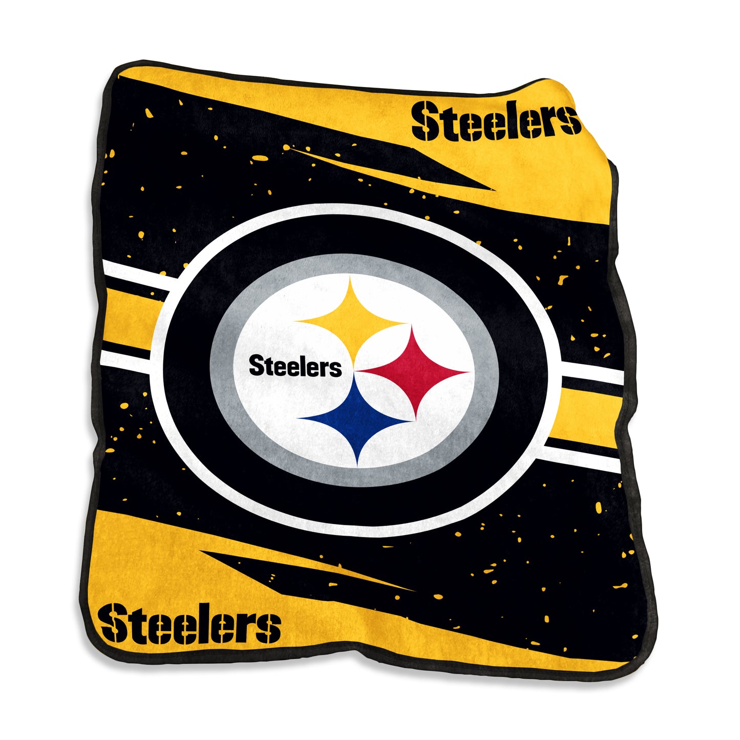 Pittsburgh Steelers 60x80 Circle Raschel Blanket