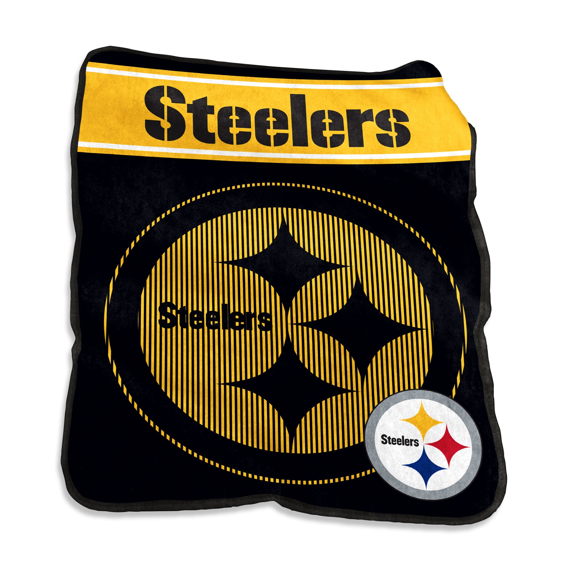 Pittsburgh Steelers 60x80 Raschel Throw