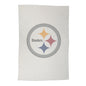 Pittsburgh Steelers Oversized Logo Sublimated Sweatshirt Blanket