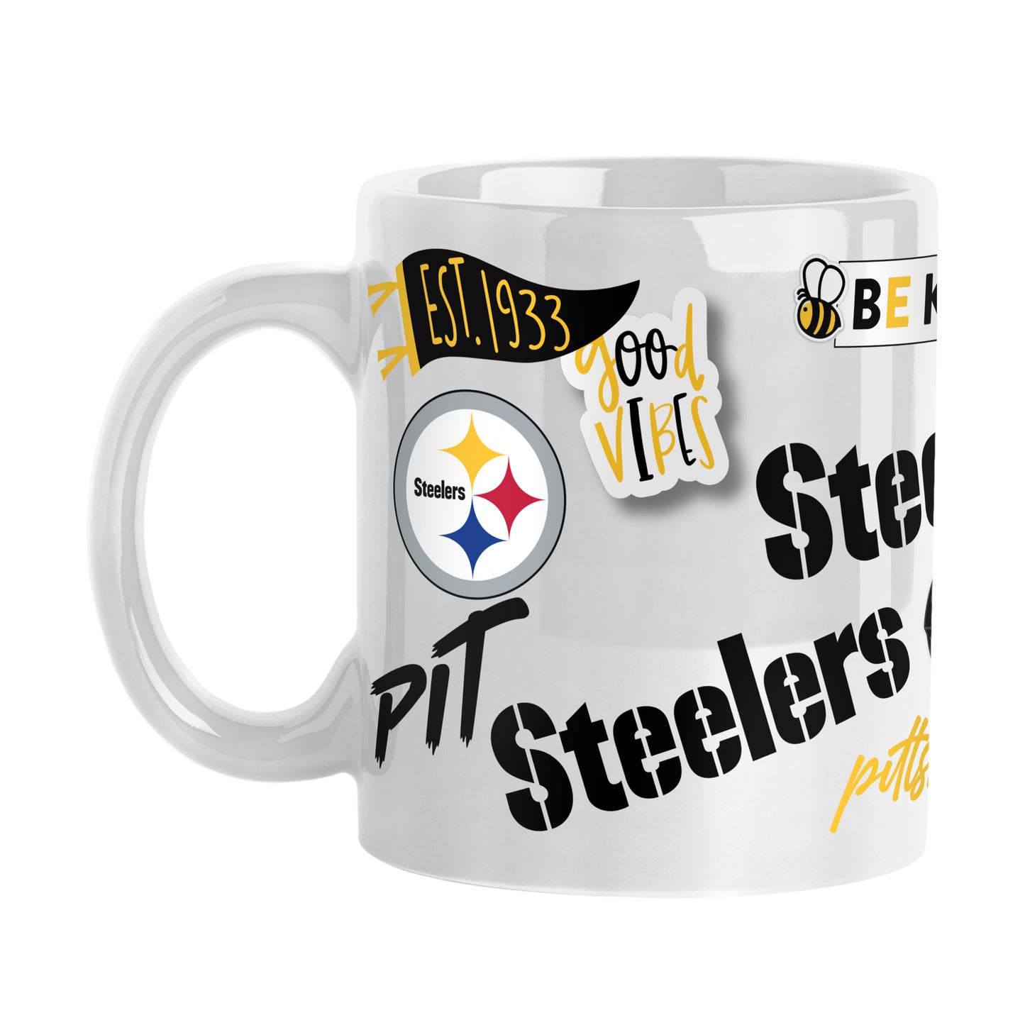 Pittsburgh Steelers 11oz Native Sublimated Mug