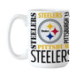 Pittsburgh Steelers 15oz Spirit Sublimated Mug