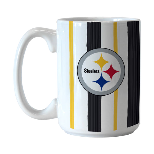 Pittsburgh Steelers 15oz Brushstroke Sublimated Mug