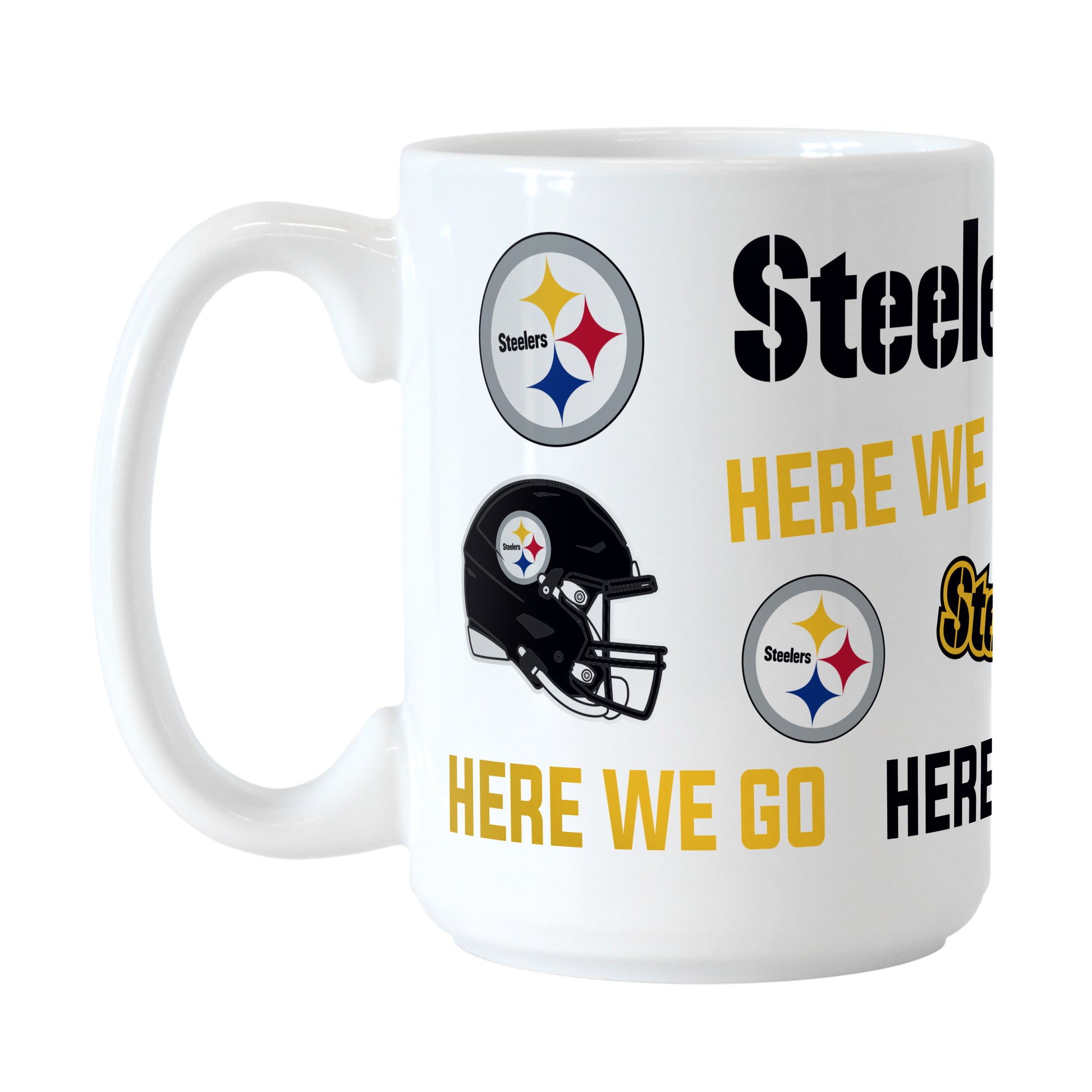 Pittsburgh Steelers 15oz Native Sublimated Mug