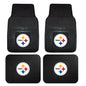 NFL - Pittsburgh Steelers 4-pc Vinyl Car Mat Set