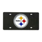 NFL - Pittsburgh Steelers Black Diecast License Plate