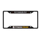 Pittsburgh Steelers License Black Trinity Plate Frame