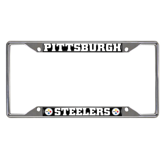 NFL - Pittsburgh Steelers Chrome License Plate Frame