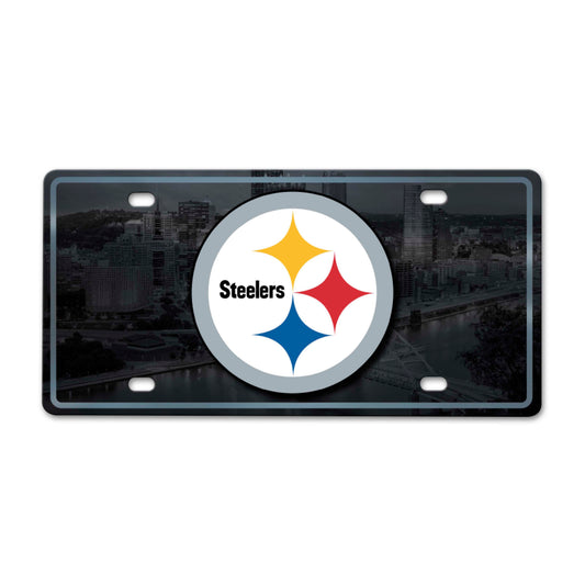 NFL - Pittsburgh Steelers Flat Metal License Plate
