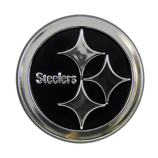 NFL - Pittsburgh Steelers Plastic Chrome Emblem