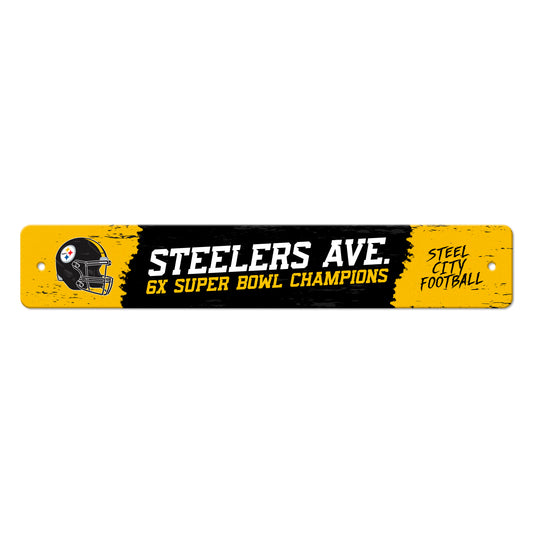 NFL - Pittsburgh Steelers Sign Street Flat