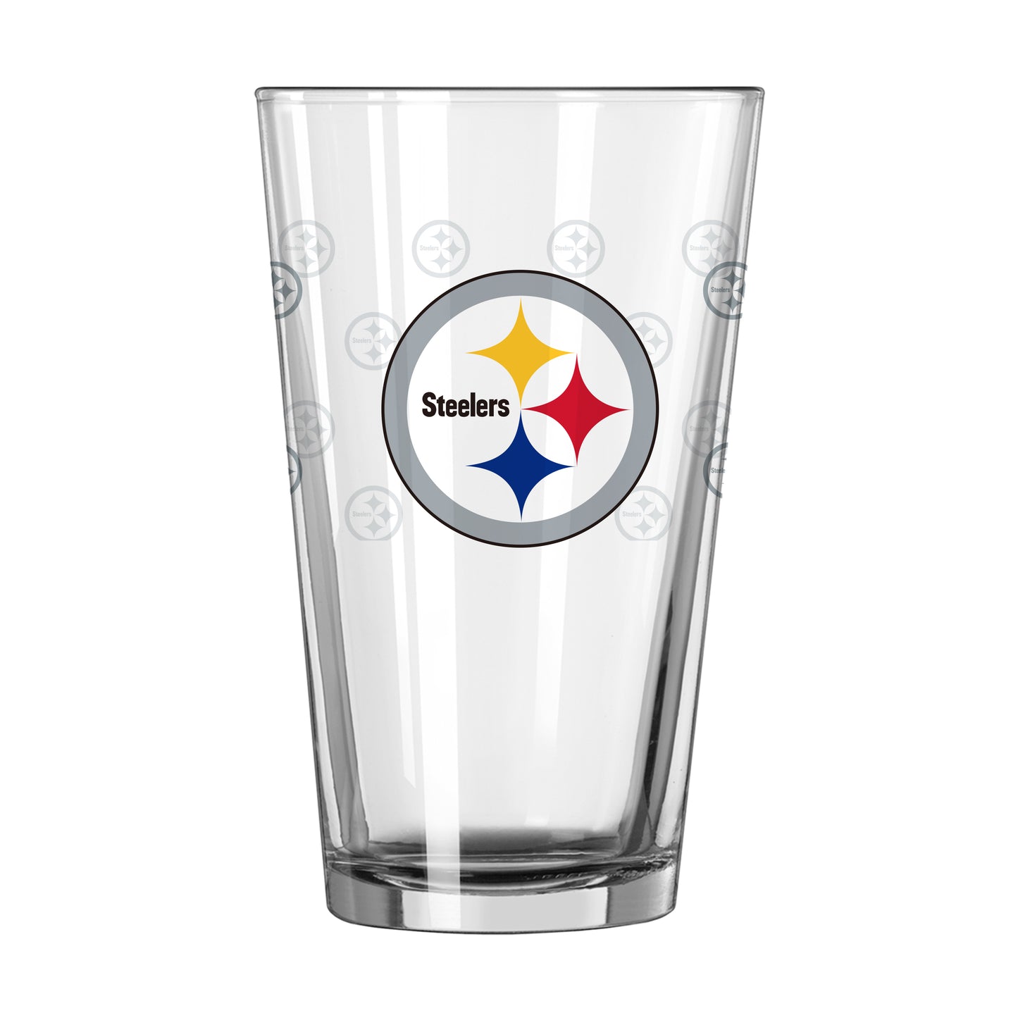 Pittsburgh Steelers 16oz Satin Etch Pint Glass