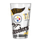 Pittsburgh Steelers 16oz Native Pint Glass