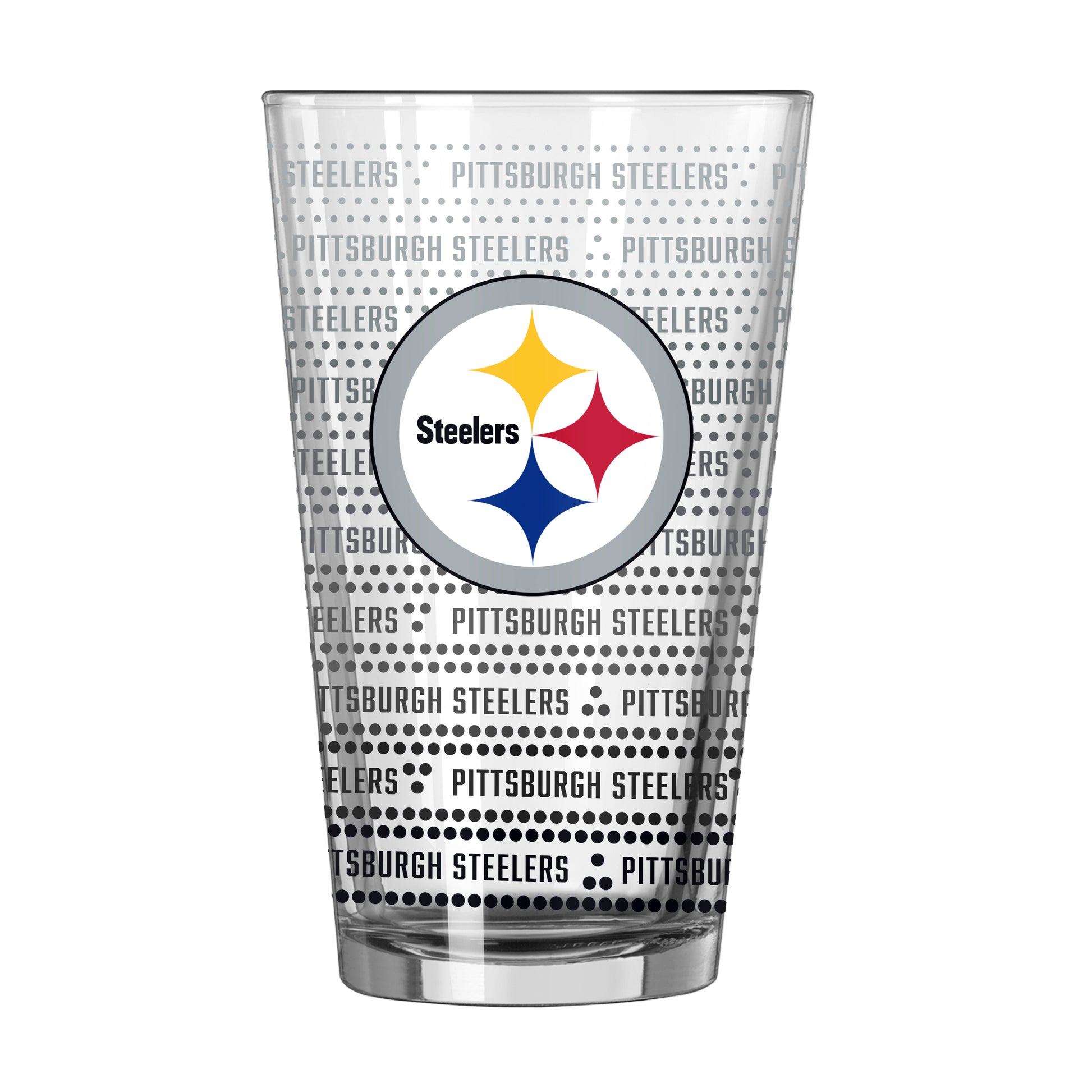Pittsburgh Steelers 16oz Chant Fade Pint Glass