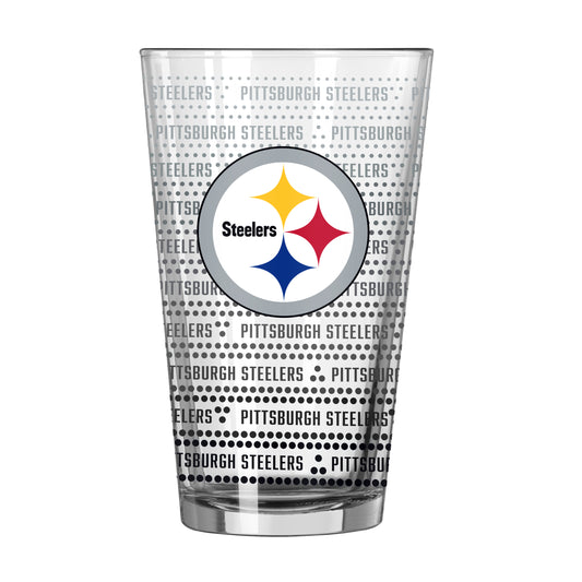 Pittsburgh Steelers 16oz Chant Fade Pint Glass
