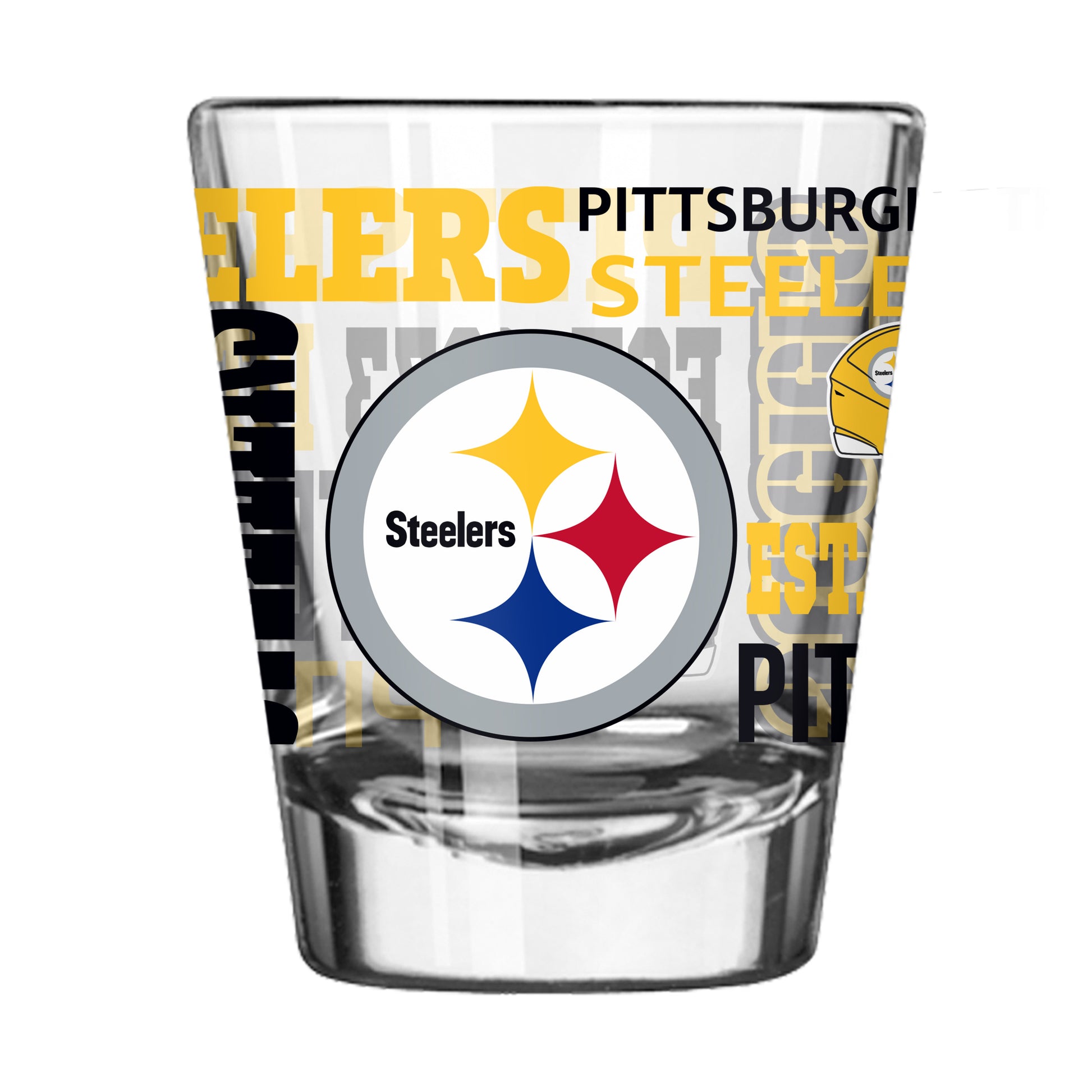 Pittsburgh Steelers Alternate 2oz Spirit Shot Glass