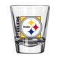 Pittsburgh Steelers 2oz Block Shot Glass