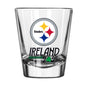 Pittsburgh Steelers Ireland 2025 2oz Shot Glass