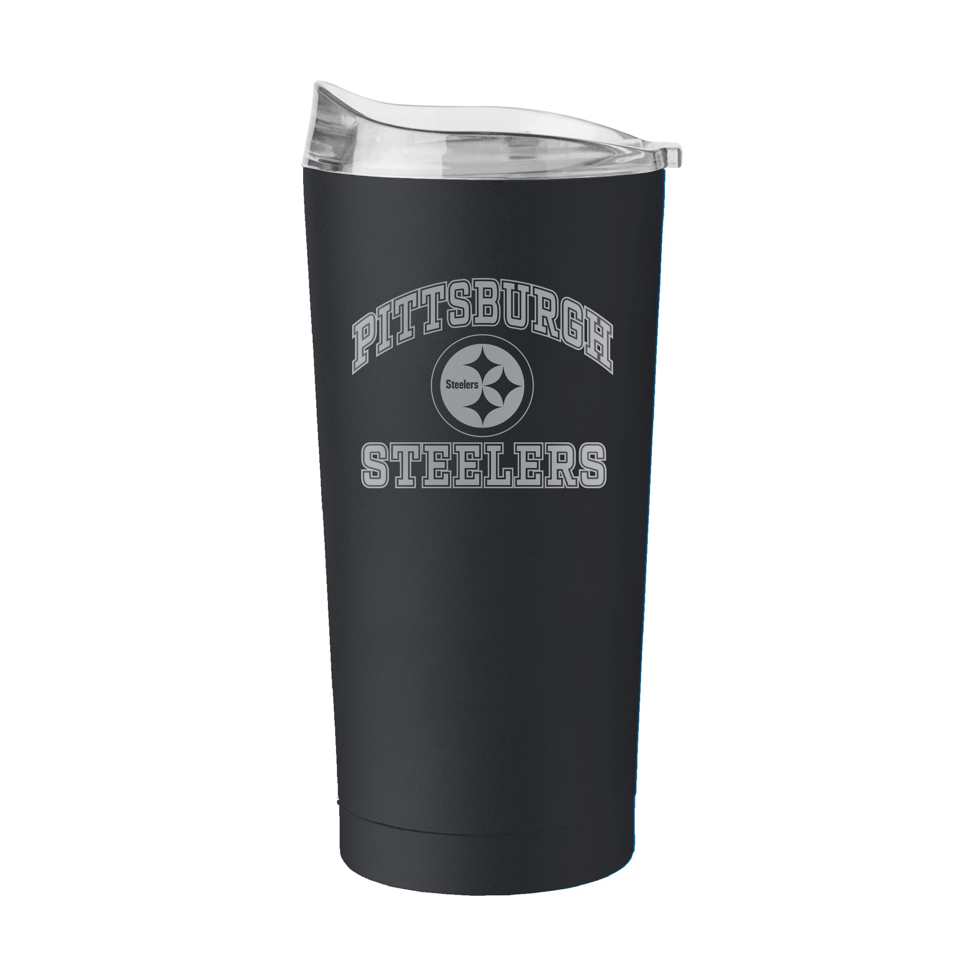 Pittsburgh Steelers 20oz Athletic Etch Powder Coat Tumbler