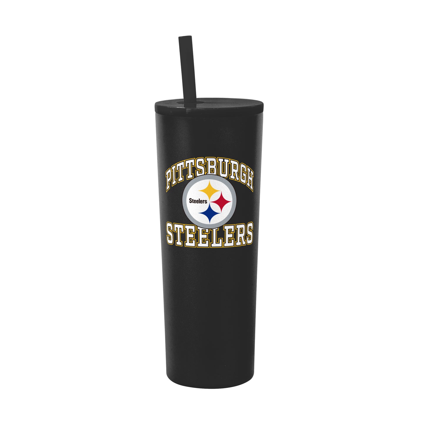 Pittsburgh Steelers 30oz Athletic SS Straw Tumbler