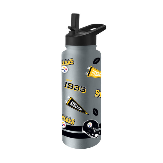 Pittsburgh Steelers 34oz TJX Native Quencher Bottle