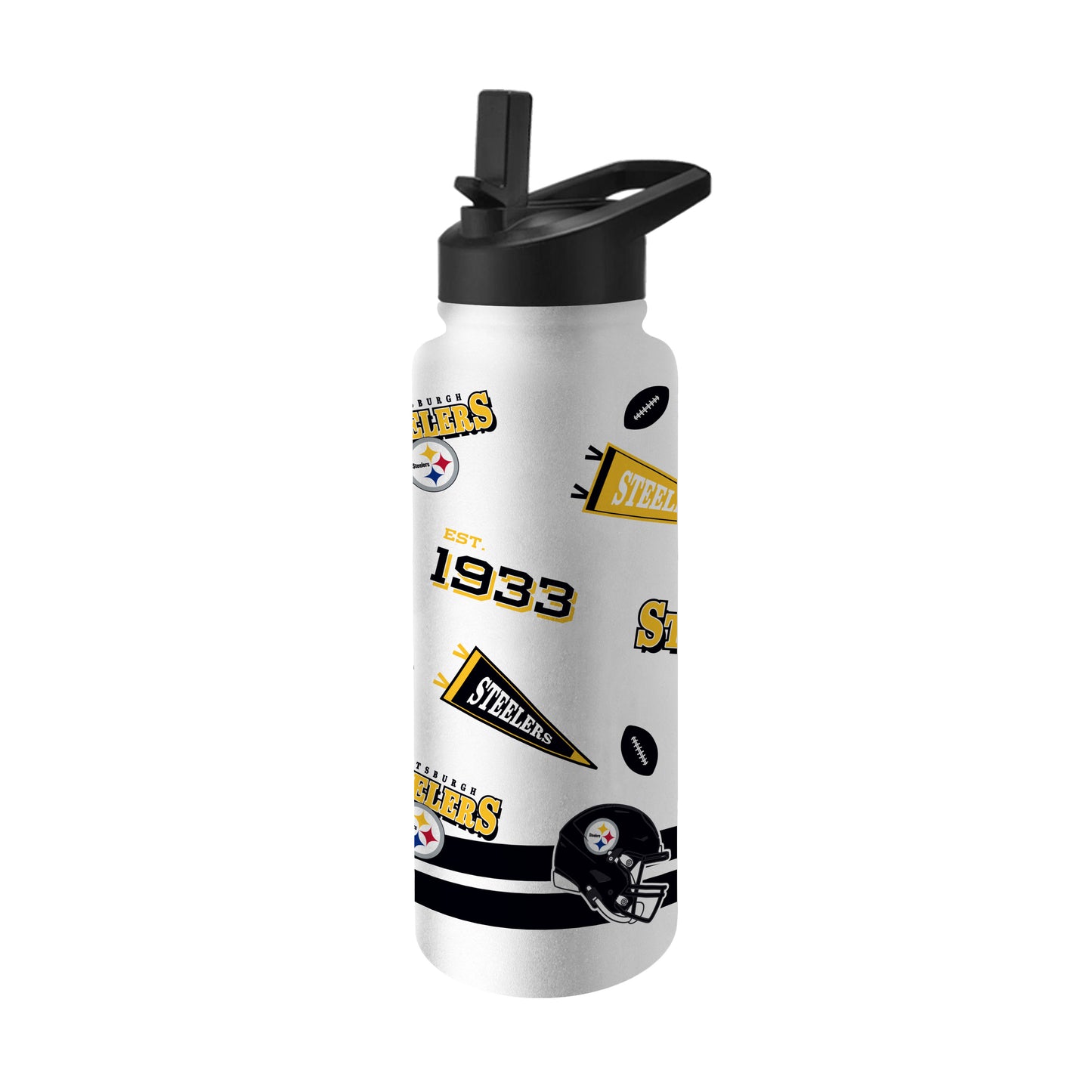 Pittsburgh Steelers 34oz TJX Native Quencher Bottle