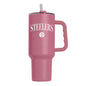 Pittsburgh Steelers 40oz Cinch Berry Powder Coat Tumbler