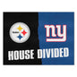NFL House Divided Mat - Steelers / Giants