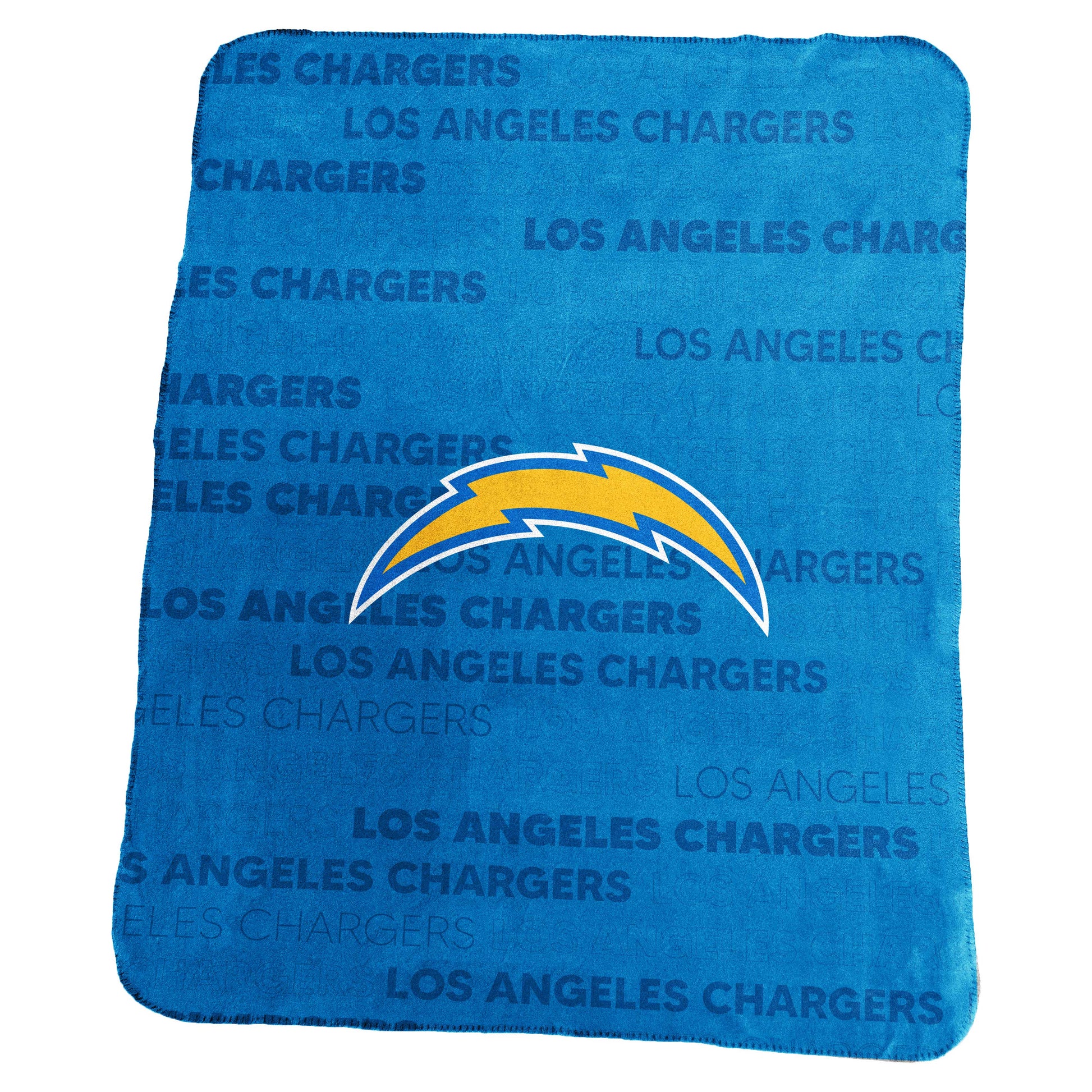 LA Chargers Classic Fleece Throw
