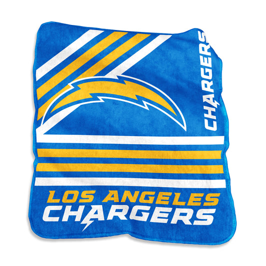 LA Chargers Raschel Throw