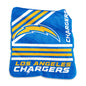 LA Chargers Raschel Throw