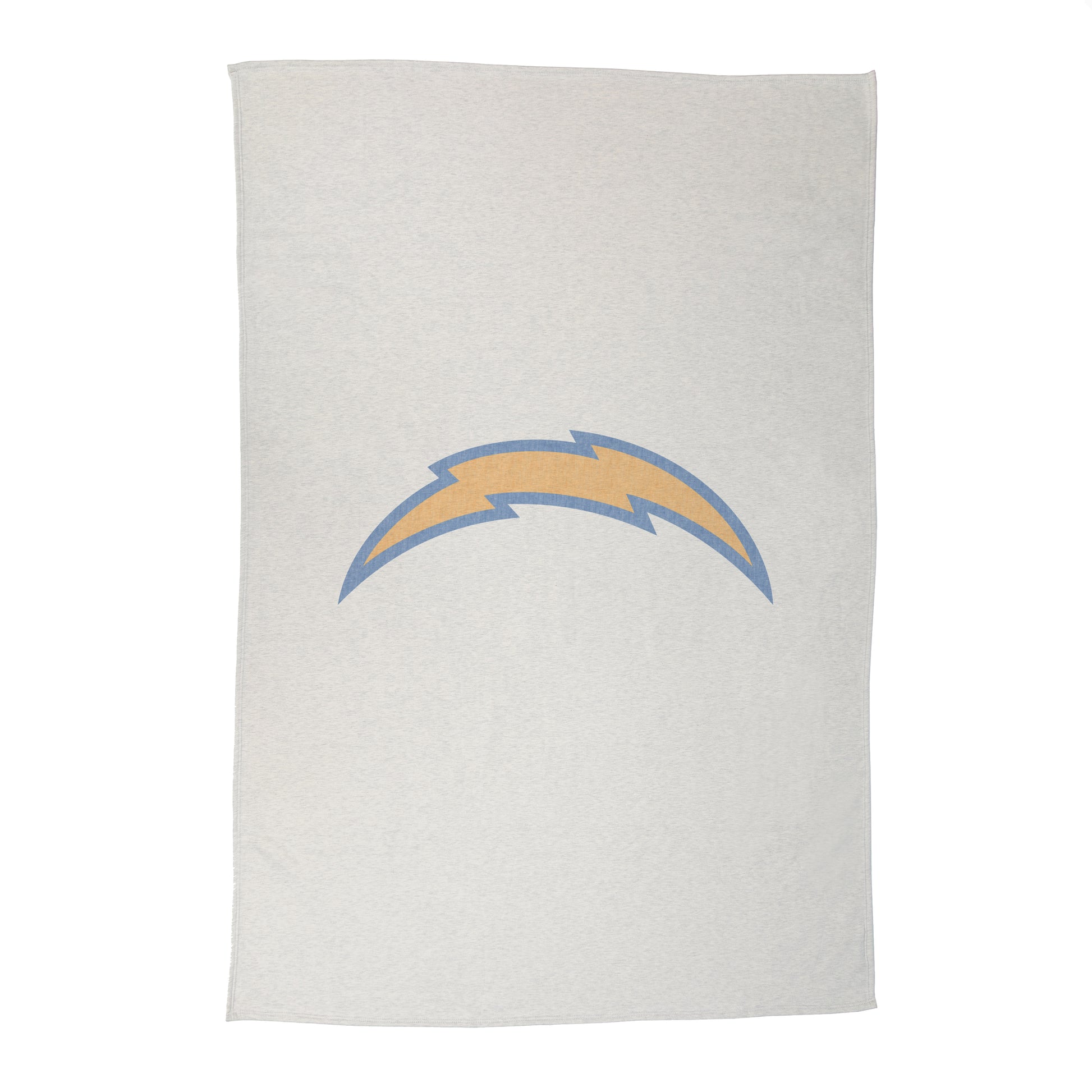 LA Chargers Oversized Logo Sublimated Sweatshirt Blanket