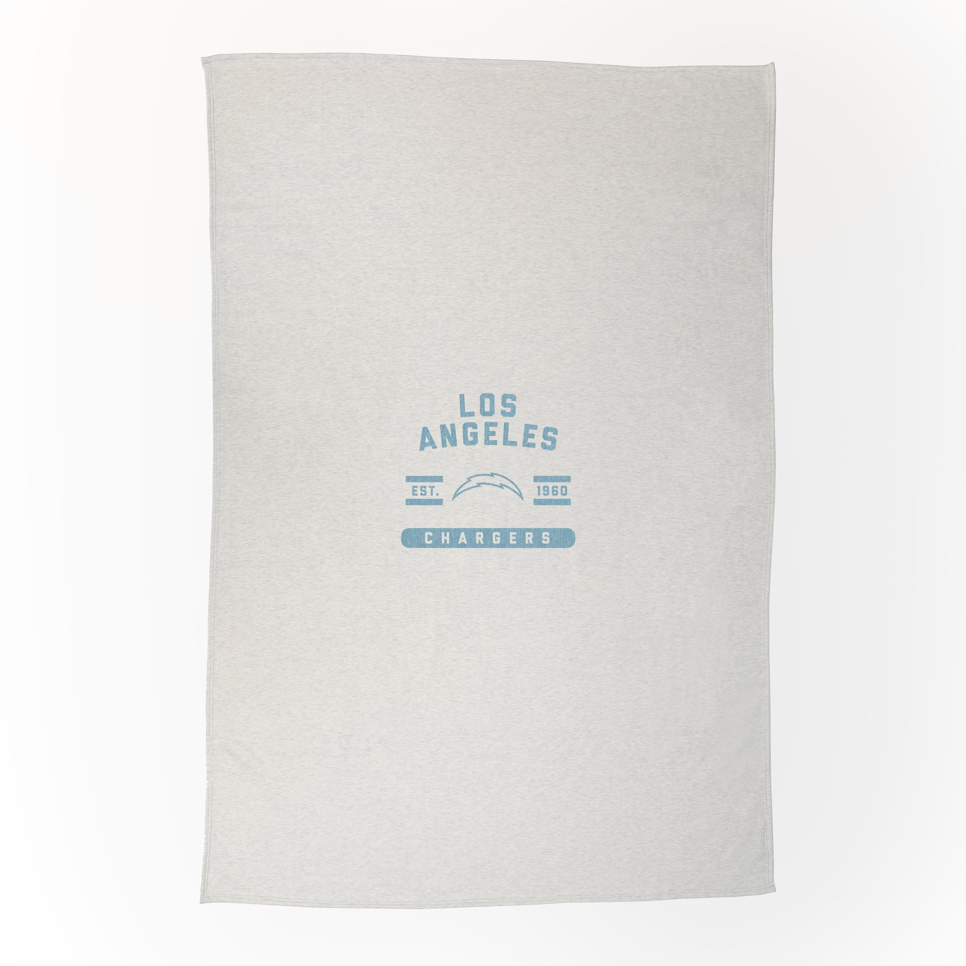 LA Chargers Sublimated Sweatshirt Blanket