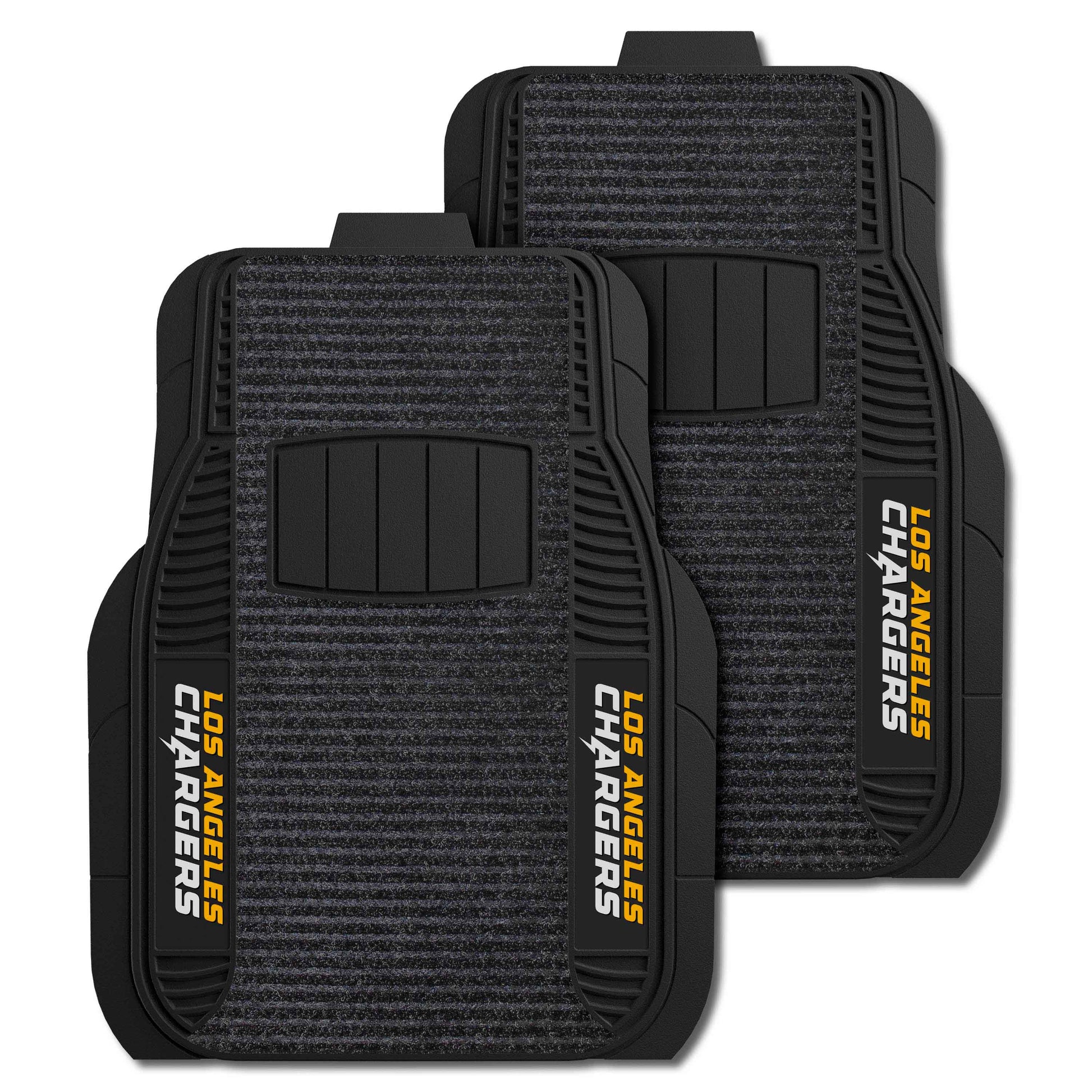 NFL - Los Angeles Chargers 2-pc Deluxe Car Mat Set
