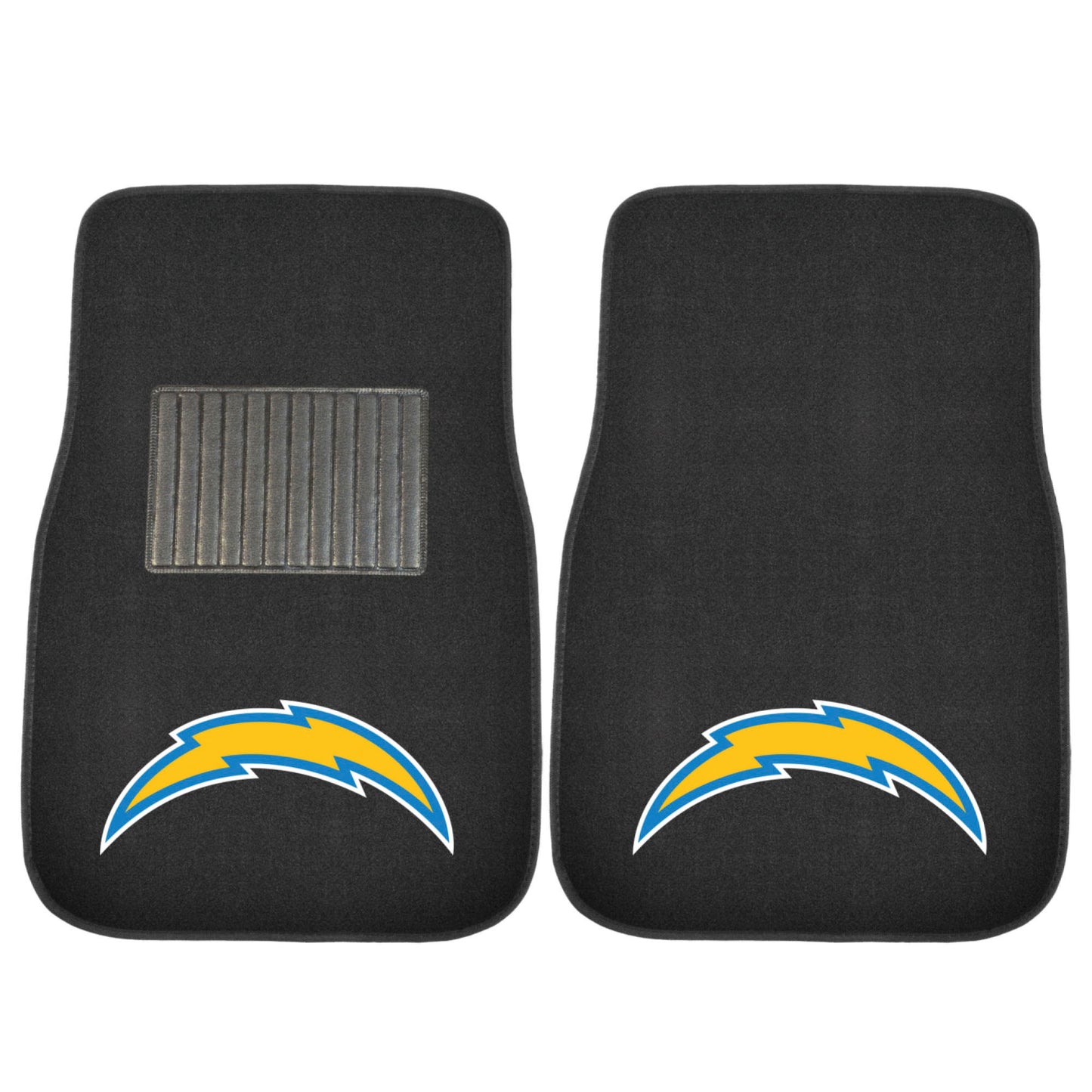 NFL - Los Angeles Chargers 2-pc Embroidered Car Mat Set