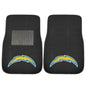 NFL - Los Angeles Chargers 2-pc Embroidered Car Mat Set