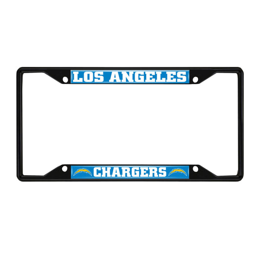 NFL - Los Angeles Chargers Black License Plate Frame