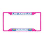 NFL - Los Angeles Chargers-Pink License Plate Frame