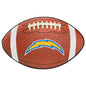 LA Chargers Football Mat