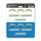 NFL - Los Angeles Chargers Mini Decal 12-pk