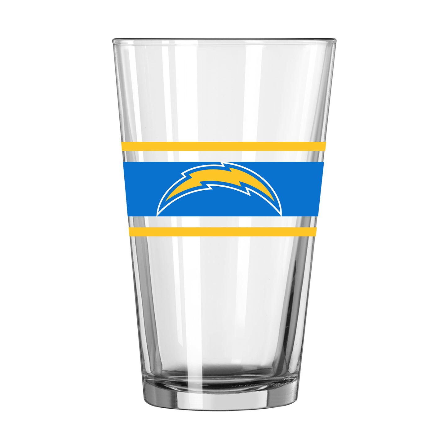 LA Chargers 16oz Stripe Pint Glass