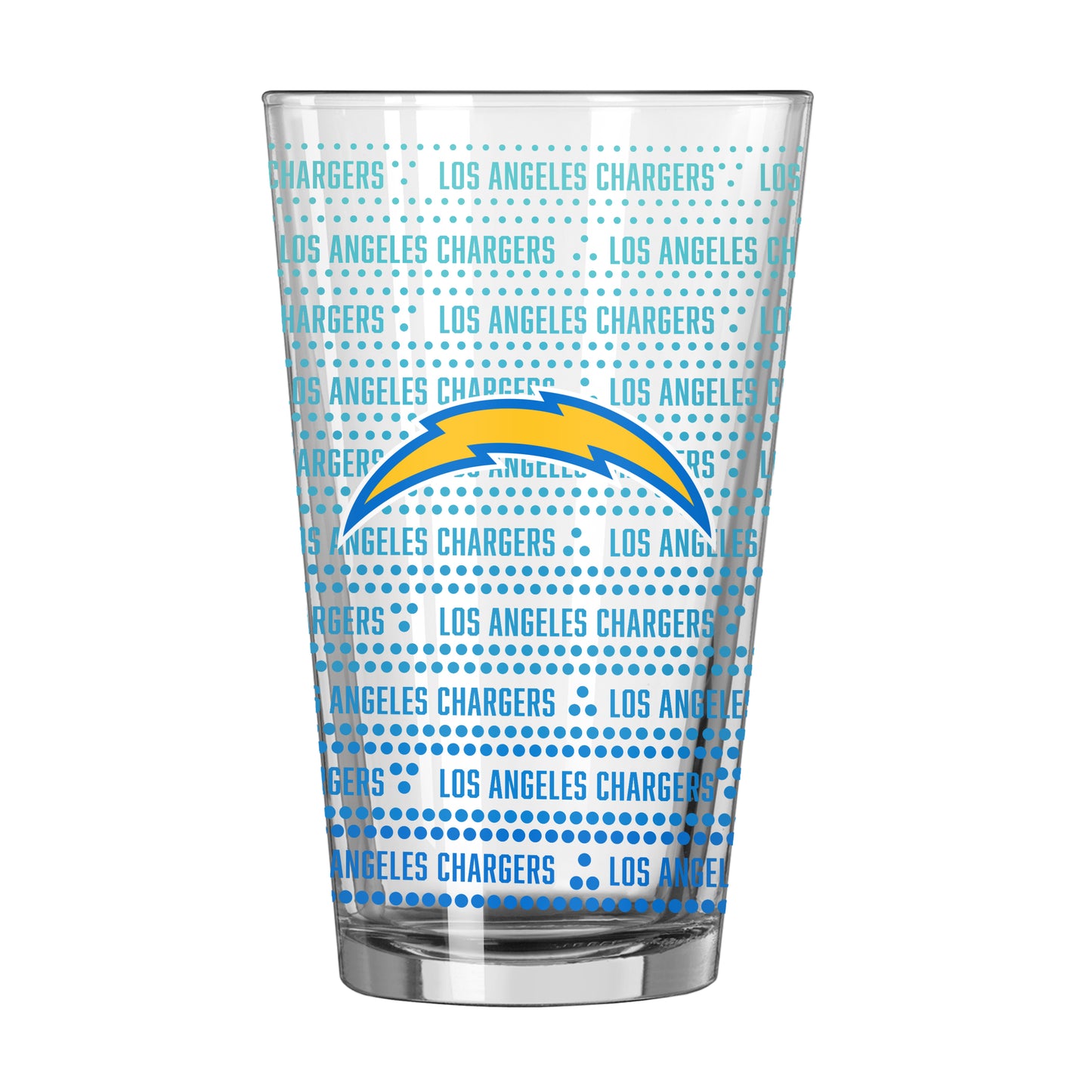 LA Chargers 16oz Chant Fade Pint Glass