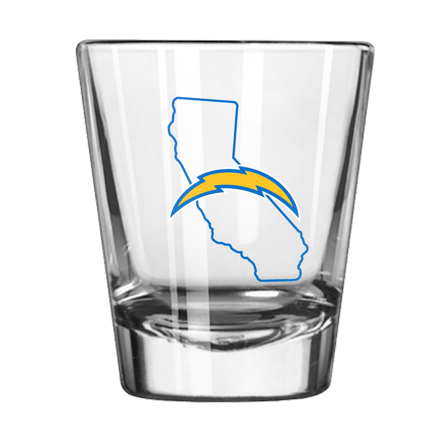 LA Chargers 2oz State Shot Glass