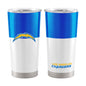 LA Chargers Colorblock 20oz Stainless Tumbler