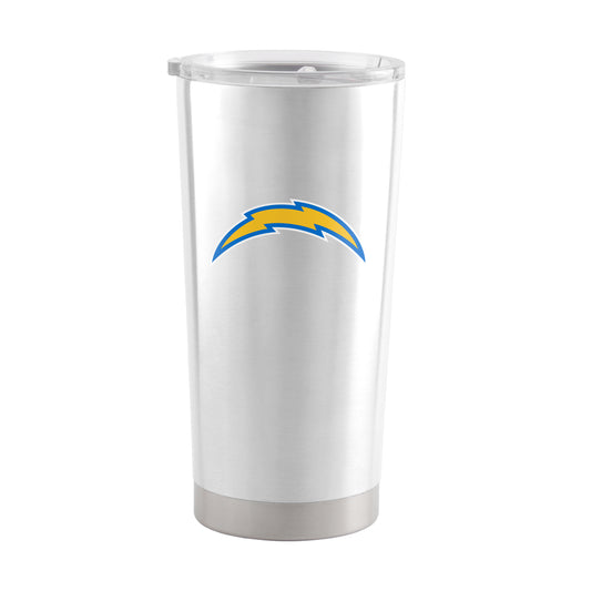 LA Chargers White 20oz Gameday Stainless Tumbler